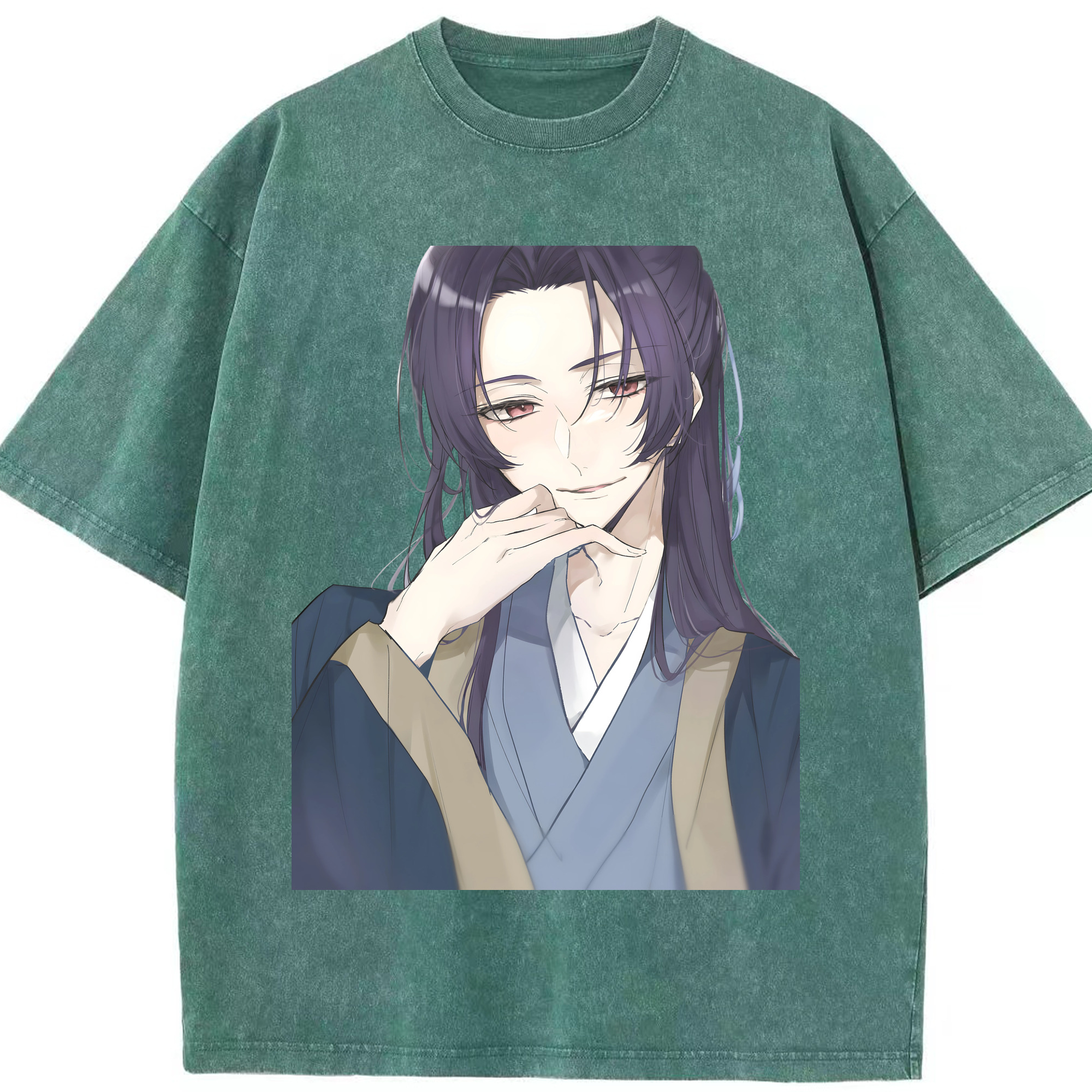（画像用） 薬屋のひとりごと The Apothecary Diaries 綿100% ヴィンテージ風 半袖Tシャツ（フロントプリント）